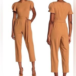 Calvin Klein Tie Waist Jumpsuit